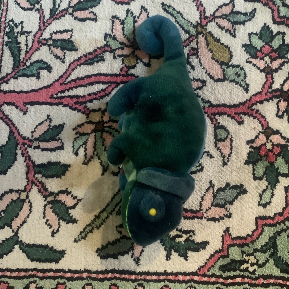 Ty Beanie Baby Rainbow The Iguana 1997 - Picture 3 of 5
